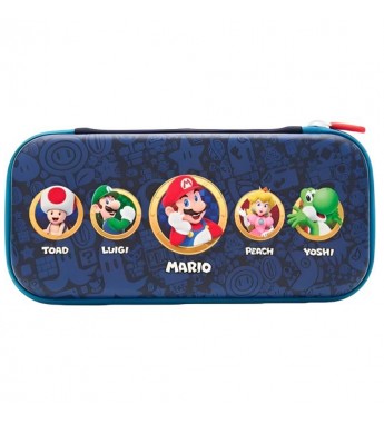 Estuche Nintendo Switch Power A Mario Mushroom Kingdom Heroes PWA-A-13061