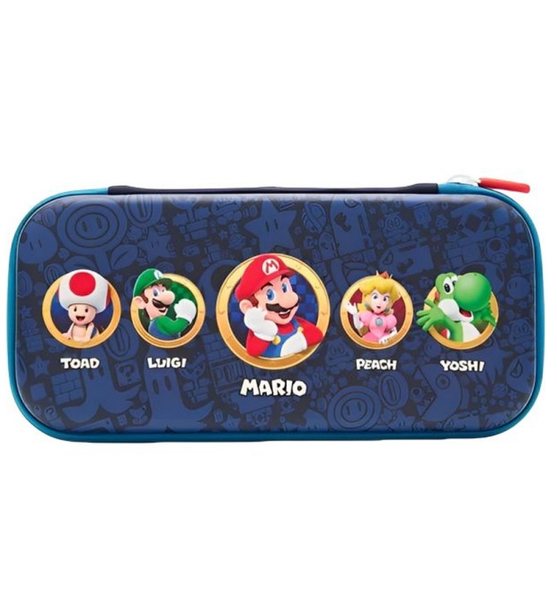 Estuche Nintendo Switch Power A Mario Mushroom Kingdom Heroes PWA-A-13061