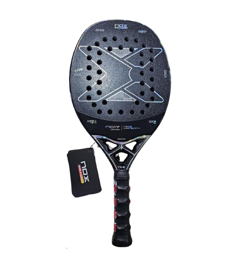 Paleta De Beach Tennis Nox NG17 Nicolas Gianotti 2025