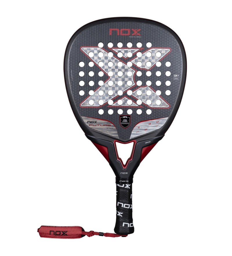 Paleta de Padel Future Attack 12K Carbono PAL12KAL