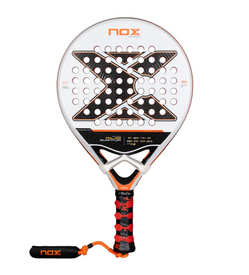 Paleta de Padel Nox ML10 Quantum 3K 2025 Forma Redonda By Miguel Lamperti - 360/375 gr