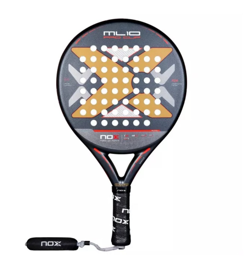 Paleta De Padel Nox ML10 PRO CUP 12K ROUGH SURFACE 2025