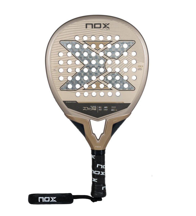 Paleta de Pádel Nox TL10 Future 2024 by Tino Libaak con Forma Gota - 360/375 g