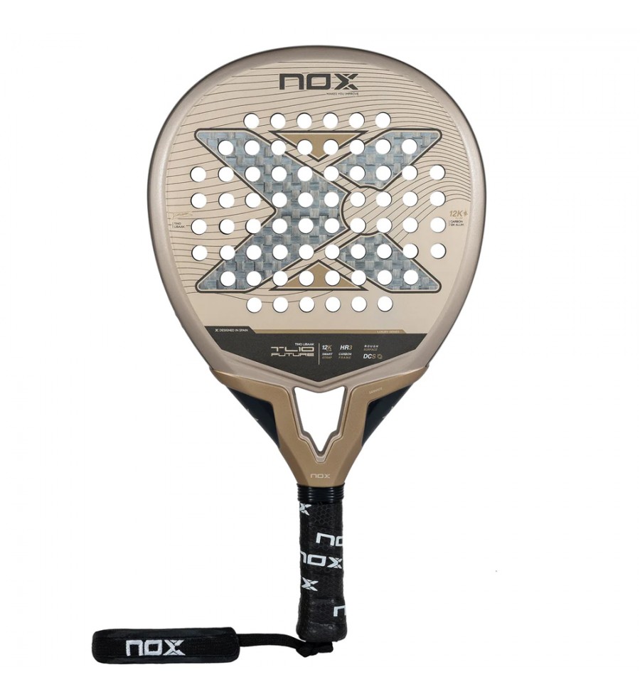 Paleta de Pádel Nox TL10 Future 2024 by Tino Libaak con Forma Gota - 360/375 g