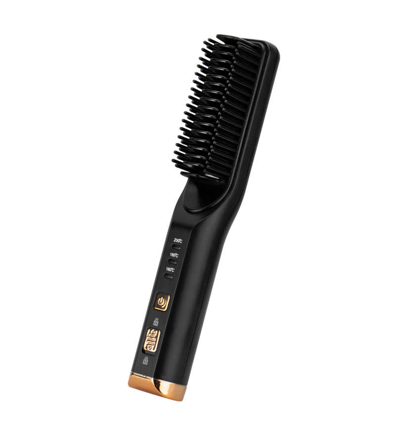 Cepillo Alisador Onida ON-486 18W Recargable - Negro