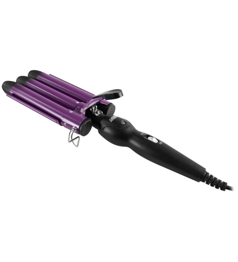 Ondulador de Cabello Onida ON-2625 Tri Ondas/Bivolt - Negro/Lila
