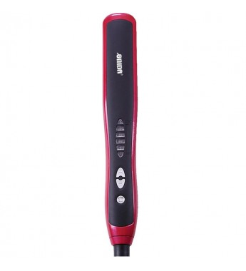 Cepillo Alisador Onida ON-383 Bivolt - Negro/Rojo