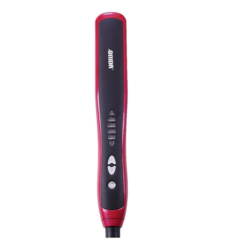 Cepillo Alisador Onida ON-383 Bivolt - Negro/Rojo