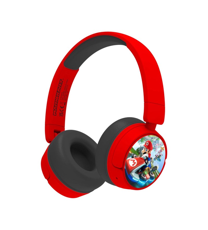 Auriculares OTL Premium Junior MK0983 Aux/32Ohm/94 dB - Mario Kart