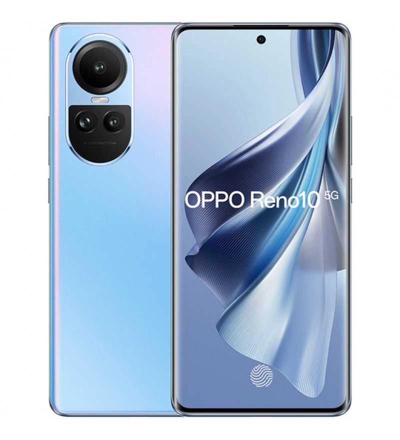 Smartphone Oppo Reno10 CPH2531 DS 5G 8/256GB 6.7" 64+32+8/32MP A13 33W - Azul Galaxia