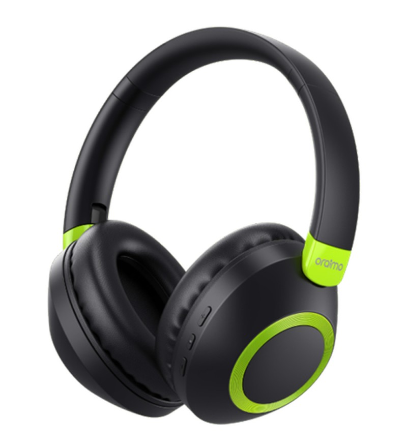 Auricular Inalámbrico Oraimo Boompop 2 OHP-610 Headphone Bluetooth/USB-C/ENC - Black/Green
