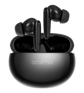 Auriculares Inalámbricos Oraimo Riff OEB-E02D TWS Bluetooth/Micrófono/IPX4 - Black