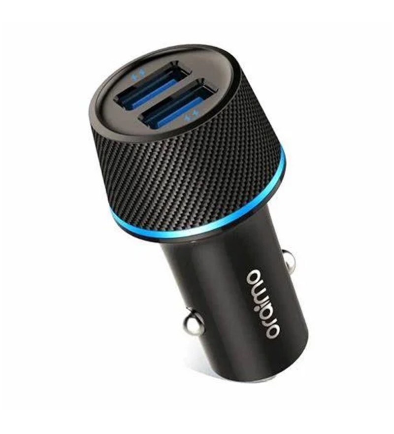 Cargador Vehicular Oraimo OCC-21D Duo USB-A - Black