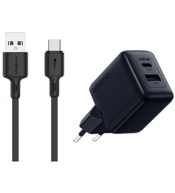 Cargador Oraimo OCW-5183E + C53 con Cable USB-C - Black