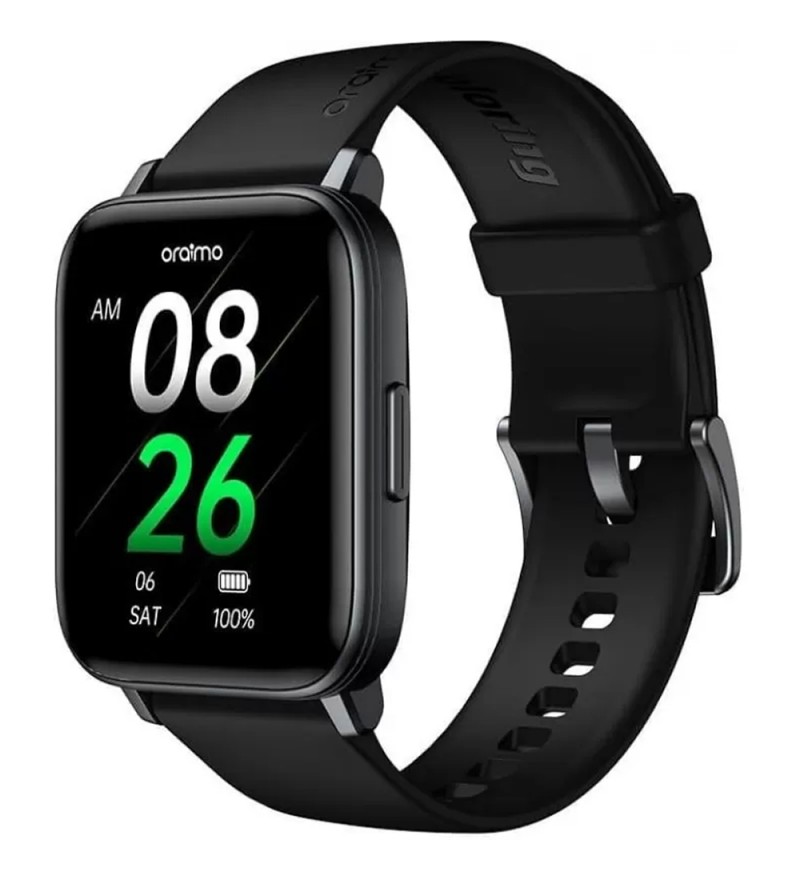 Smartwatch Oraimo Watch Lite OSW-18 con Pantalla 1.69" LCD/Bluetooth/IP68 - Black