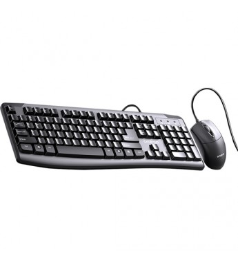 Kit Teclado + Mouse Oraimo Smart Office OF-KK10 Inglés - Black