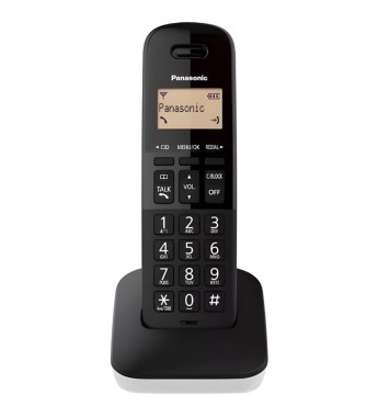 Teléfono Inalámbrico Panasonic KX-TGB310LAW con Identificador de Llamadas - Negro/Blanco