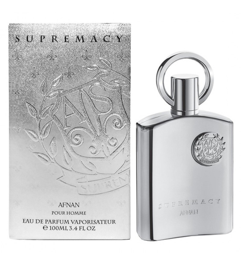Perfume Afnan Supremacy Silver EDP Masculino - 100mL