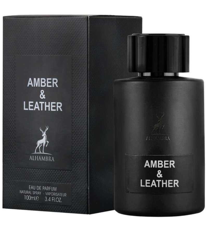 Perfume Maison Alhambra Amber & Leather EDP Masculino - 100mL