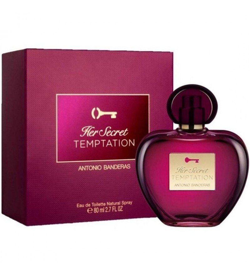 Perfume Antonio Banderas Her Secret Temptation EDT Femenino - 80mL