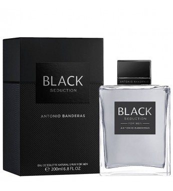 Perfume Antonio Banderas Black Seduction EDT Masculino - 200mL