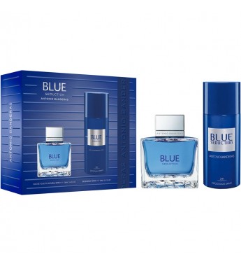 Perfume Antonio Banderas Kit Blue Seduction EDT 100mL + Desodorante 150mL Masculino