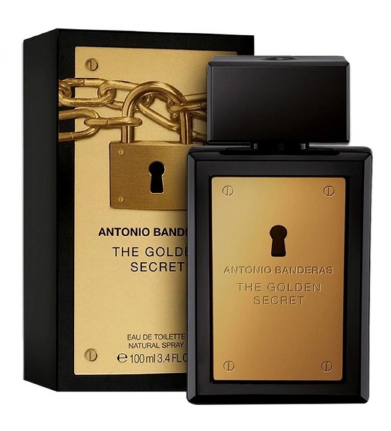 Perfume Antonio Banderas The Secret Golden EDT Masculino-100mL