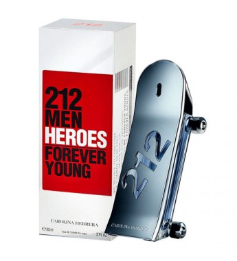 Perfume Carolina Herrera 212 Heroes EDT Masculino - 90mL
