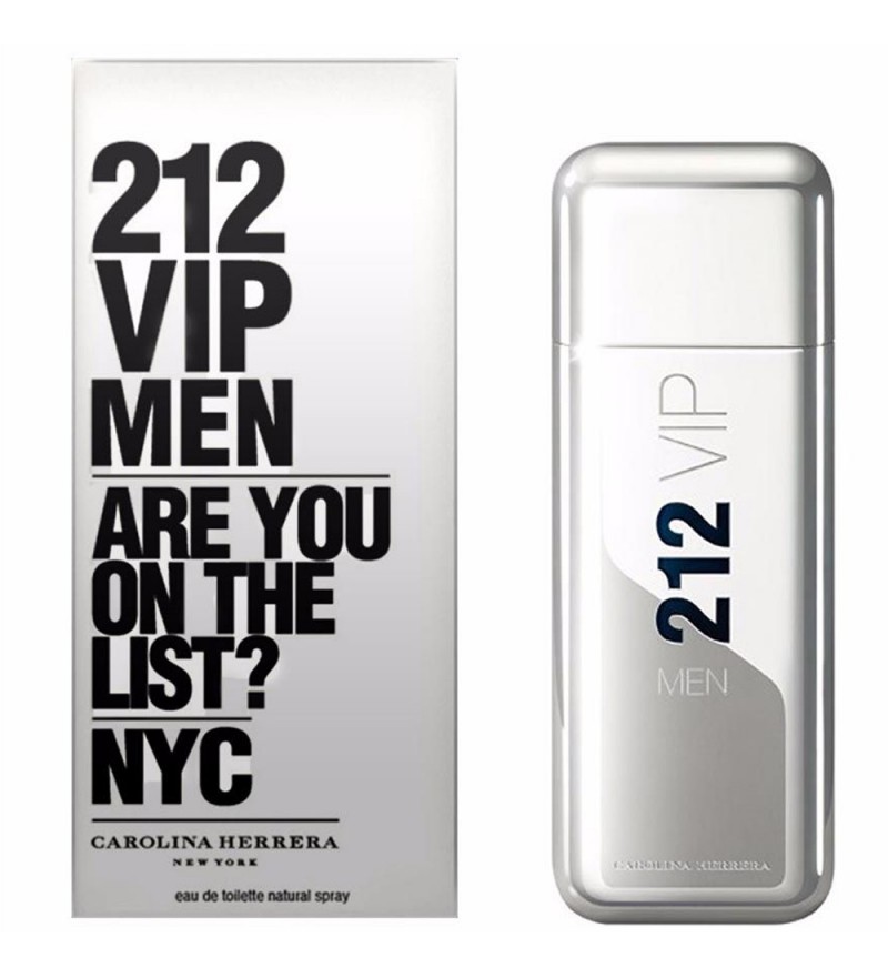 Perfume Carolina Herrera 212 Vip Men EDT Masculino - 50mL