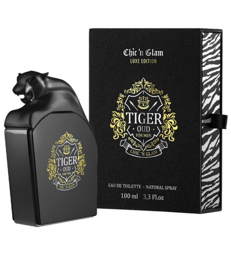 Perfume Chic'n Glam Luxe Edition Tiger Oud EDT Masculino - 100mL
