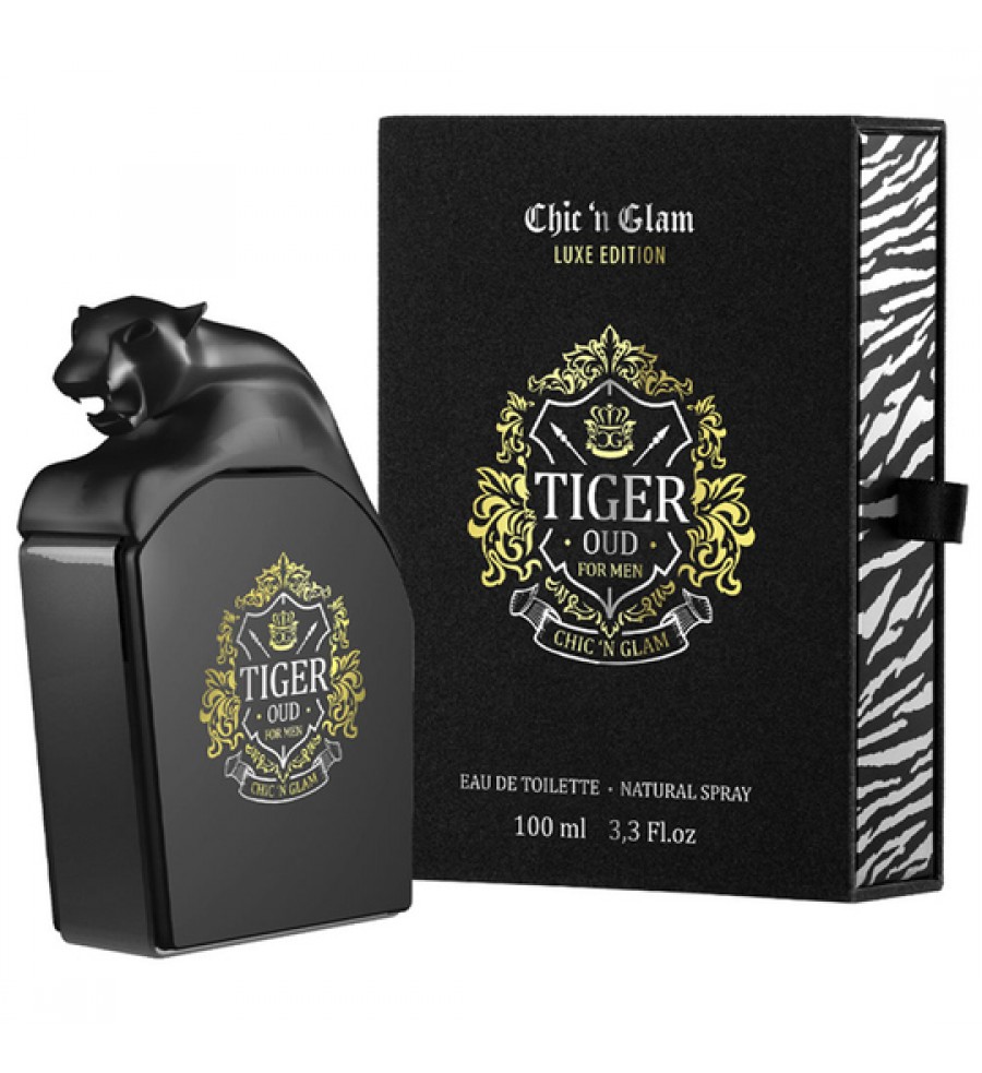 Perfume Chic'n Glam Luxe Edition Tiger Oud EDT Masculino - 100mL