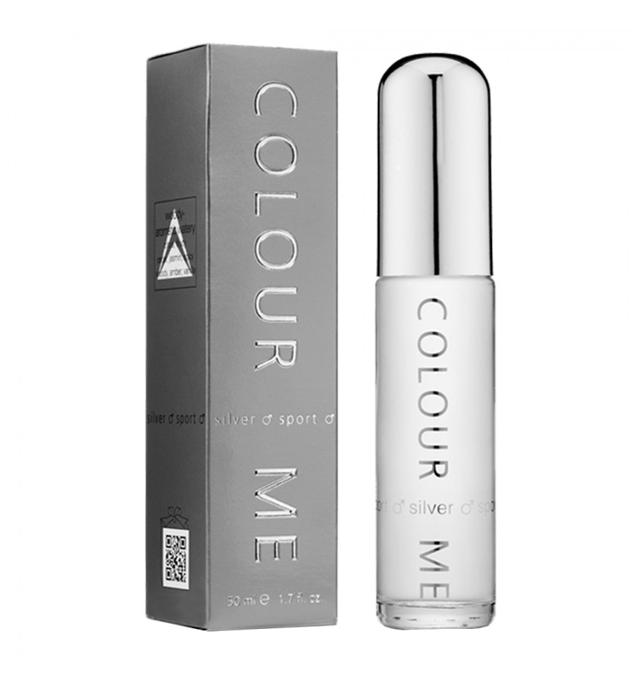 Perfume Colour Me Silver Sport EDP Masculino - 50mL