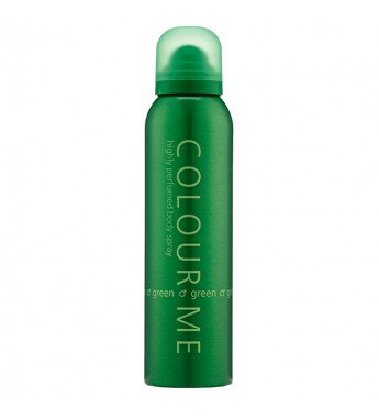 Body Spray Colour Me Green Masculino - 150mL