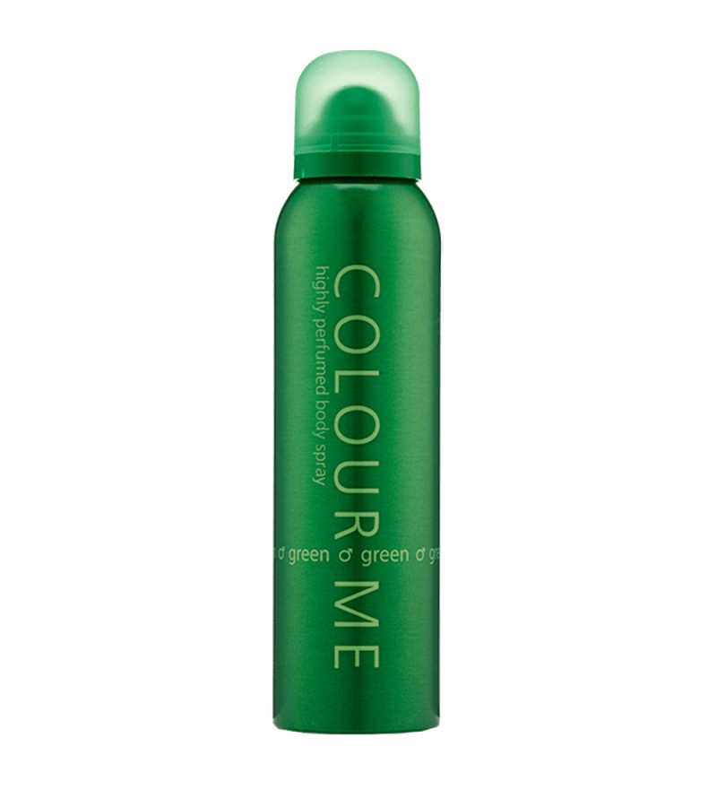 Body Spray Colour Me Green Masculino - 150mL