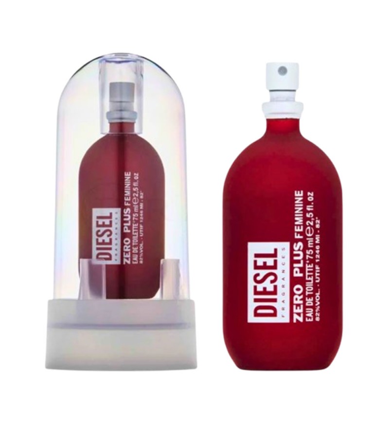 Perfume Diesel Zero Plus Red EDT Masculino - 75ML