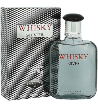 Perfume Evaflor Whisky Silver EDT Masculino - 100mL