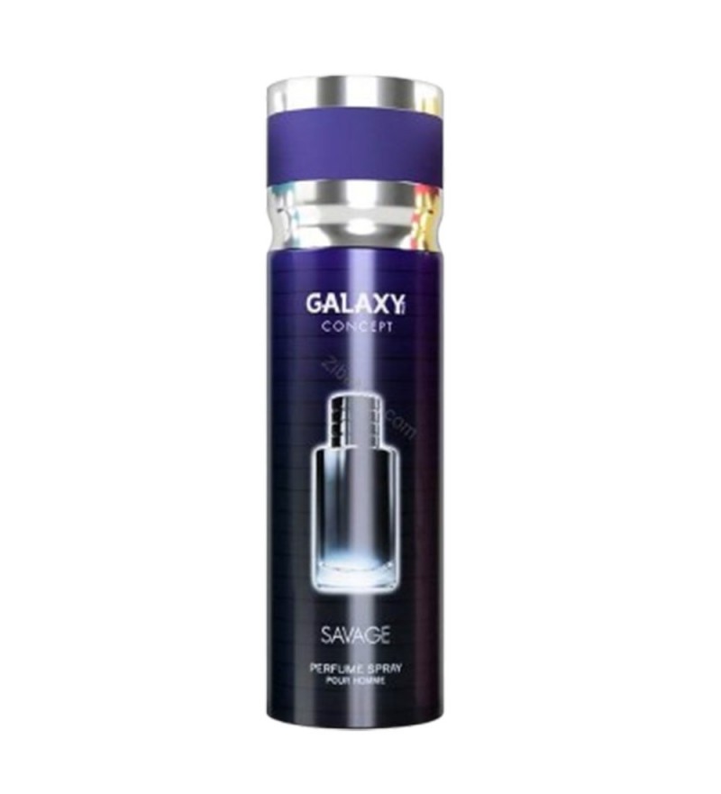 Perfume Spray Galaxy Plus Concept Savage Masculino - 200ML