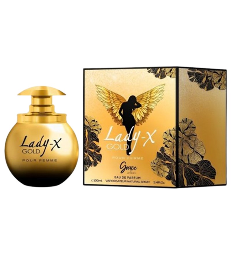 Perfume Grace Of London Lady-x Gold EDP Femenino - 100mL