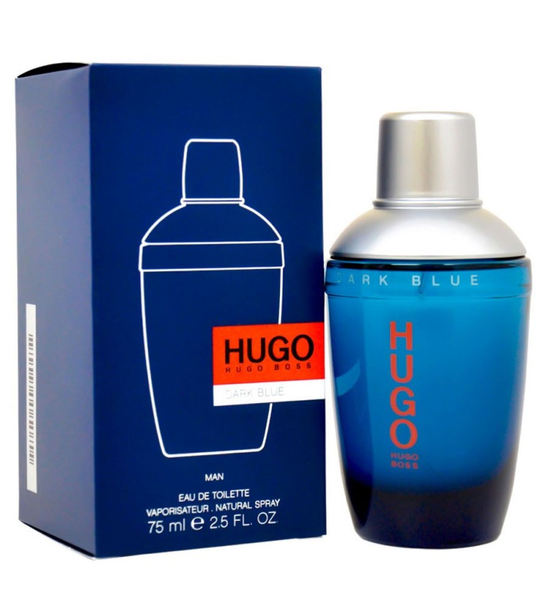 Perfume Hugo Boss Dark Blue EDT Masculino - 75mL