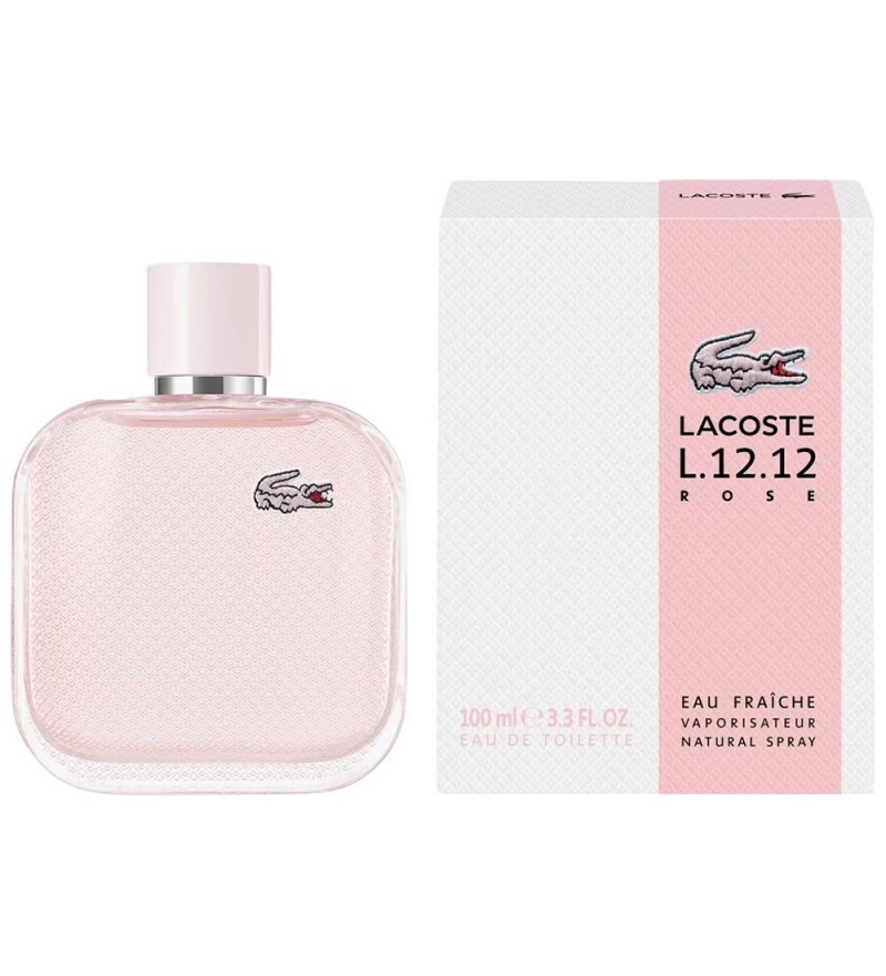 Perfume Lacoste L12.12 Rose EAU Fraîche Femenino EDT - 100mL