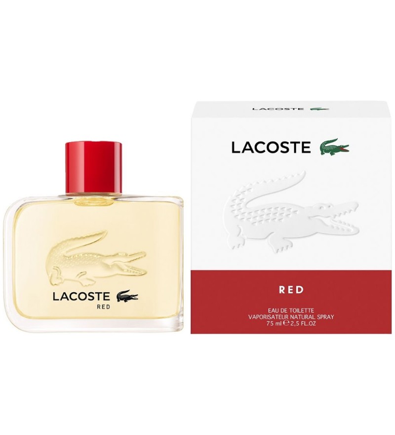 Perfume Lacoste Red EDT Masculino - 75mL