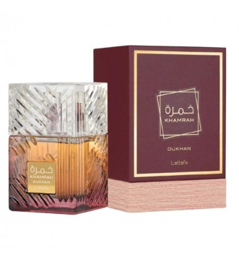 Perfume Lattafa Khamrah Dukhan EDP Masculino - 100mL