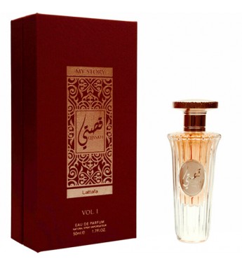 Perfume Lattafa My Story Qissati Volume 1 EDP Femenino - 50mL