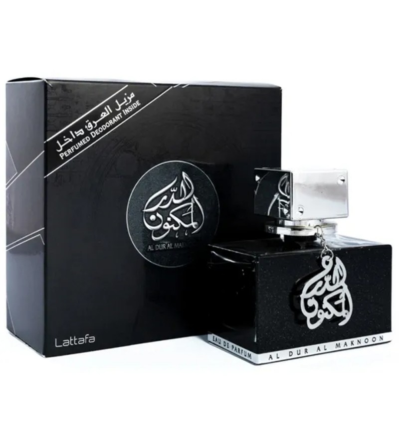 Perfume Lattafa Al Dur Al Moknoon Silver EDP Unisex - 100mL