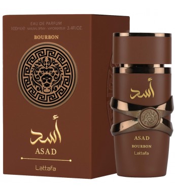 Perfume Lattafa Asad Bourbon EDP Masculino - 100mL