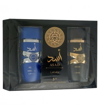Perfume Lattafa Asad Kit EDP Masculino - 100mL