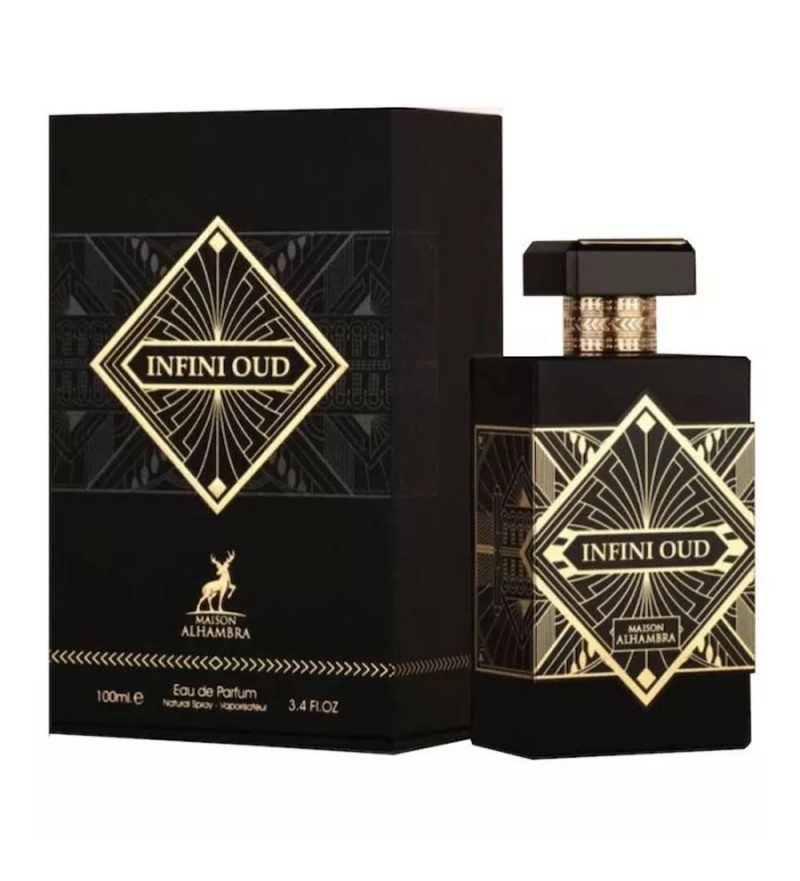 Perfume Maison Alhambra Infini Oud EDP Unisex - 100mL