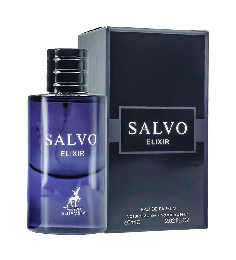 Perfume Maison Alhambra Salvo Elixir EDP Masculino - 60mL