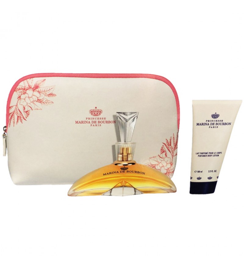 Perfume Kit Marina De Bourbon Classique - (3 Piezas)