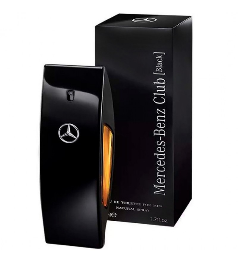Perfume Mercedes-Benz Club Black For Men EDT Masculino - 100mL